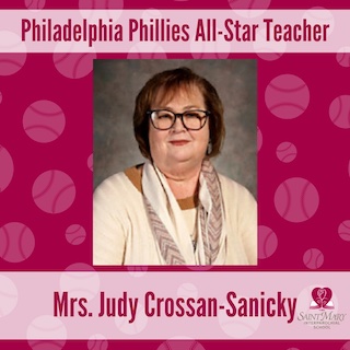 Philadelphia Phillies All-Star Teacher: Mrs. Crossan-Sanicky